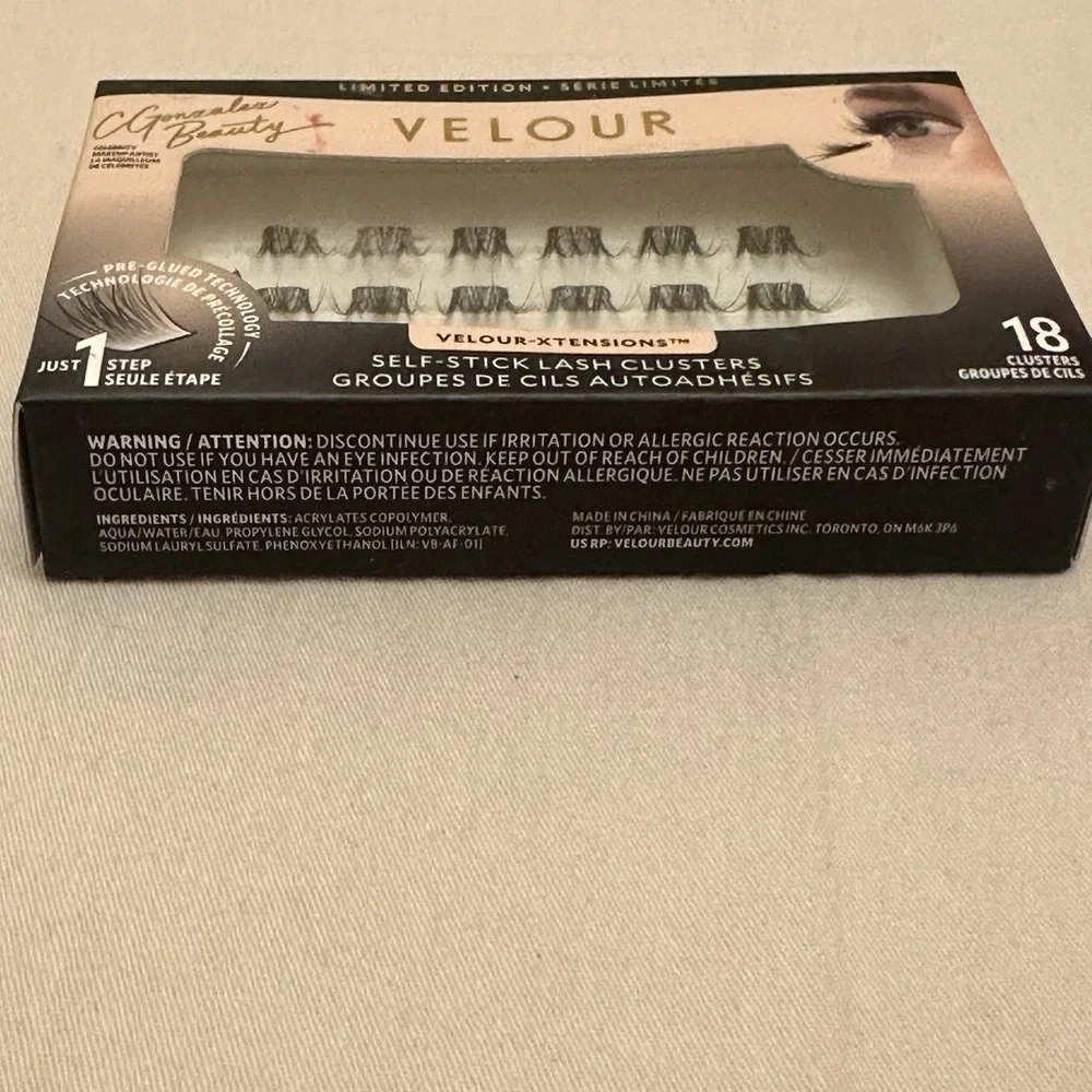 x CGonzalez Beauty Self-Stick‎ Lash Clusters, Self Adhesive Eyelashes New Sealed